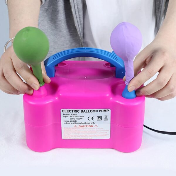 Electric blower for balloons