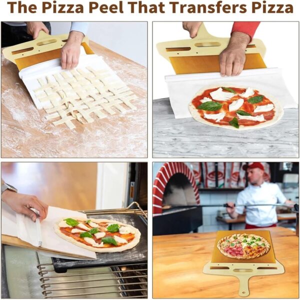 Pizza pulling tool