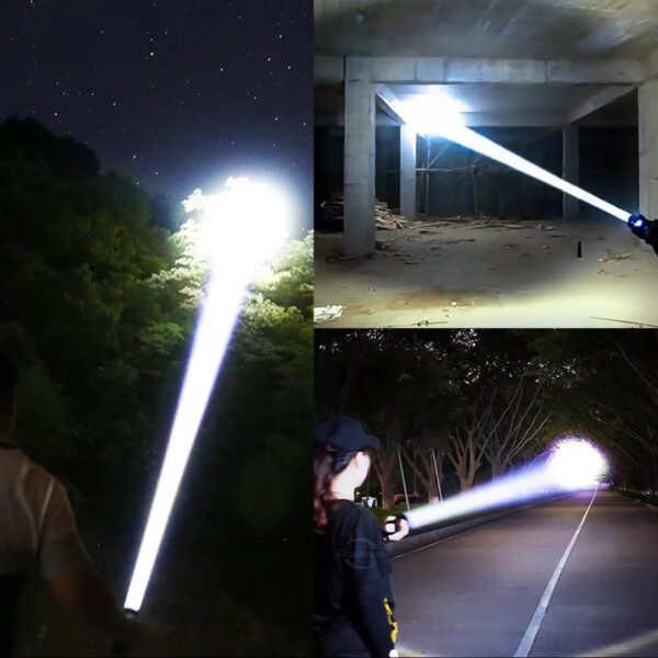 Super Powerful Rechargeable LED Flashlight