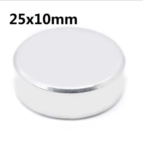 One piece strong round magnet