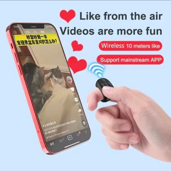 Small device for remote control of the phone