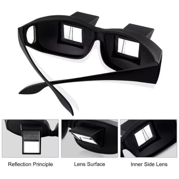 Glasses for viewing your mobile phone while you sleep