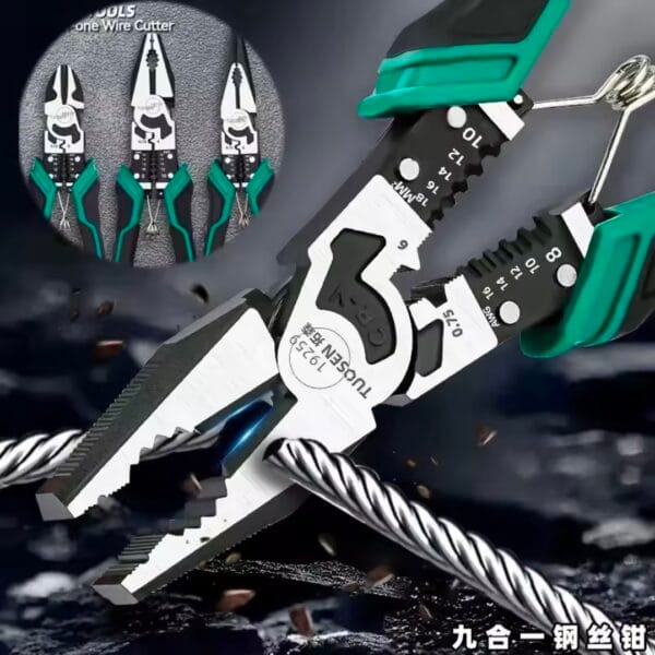 Multifunctional nail-cutting pliers
